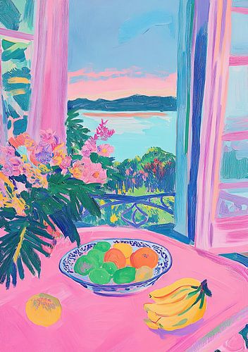 Inspired by Henri Matisse - Open Window