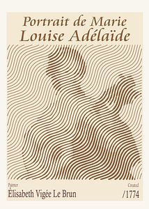 Porträt von Marie Louise Adélaïde (1774)
