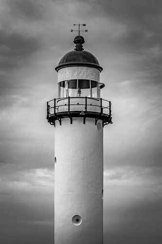 Hellevoetsluis Leuchtturm | Schwarz und Weiß