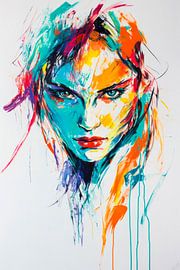 Play of colours of strength by Poster Art Shop