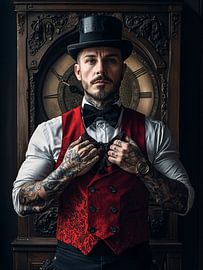 Der Uhrmacher - außergewöhnliche Schwarzwaldkunst von Shadow Wood Art