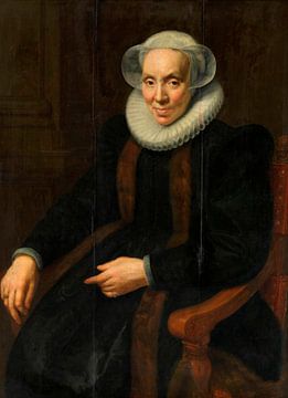 Portret van Maria van Utrecht, Paulus Moreelse