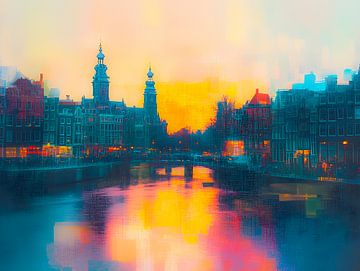 Dromerig Amsterdam: De Eeuwige Gloed van de Stad van But First Framing