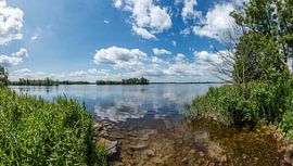 Panorama of the Wijde Blik near Ottenhome, Kortenhoef, Wijdemeren, Netherlands