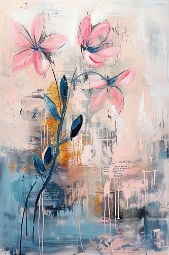 Fleurs modernes