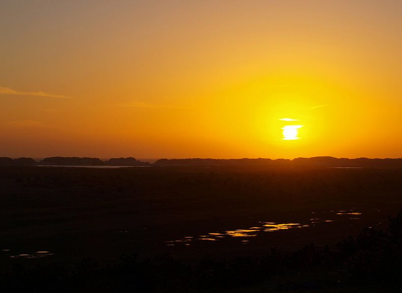 Zonsondergang op Terschelling von Rinke Velds