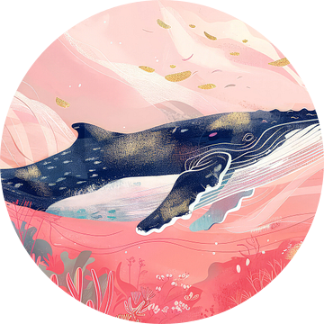 Roze Golven van de Bultrug