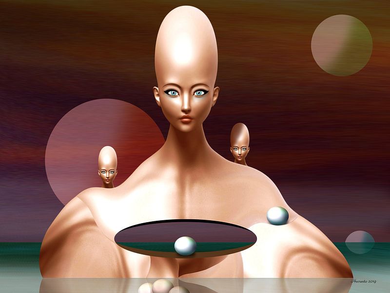 Pearl Island by Ton van Hummel (Alias HUVANTO)