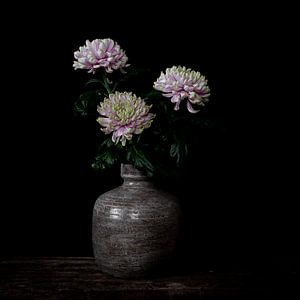 Stillleben Blumen in Vase von E D