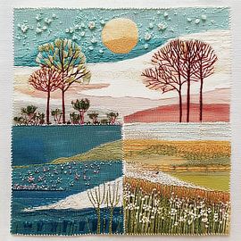 Featuring sashiko embroidery and wabi-sabi aesthetics by Ariadna de Raadt-Goldberg