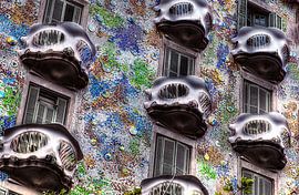 Balcons Casa Batllo sur Giovanni della Primavera