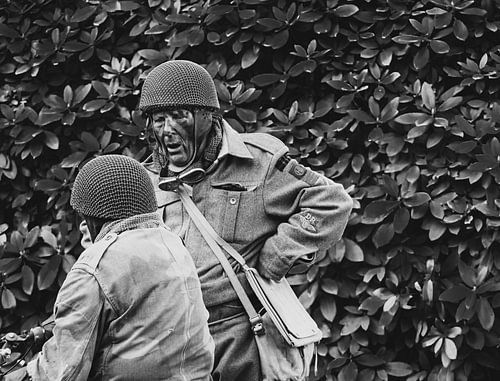 Re-enactors in Oosterbeek