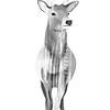 Deer (black white) by Goed Blauw