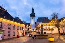 Old market Arnsberg, Hochsauerland district by Peter Schickert