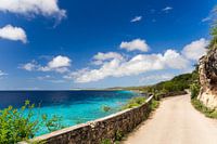 The blue sea around Bonaire
