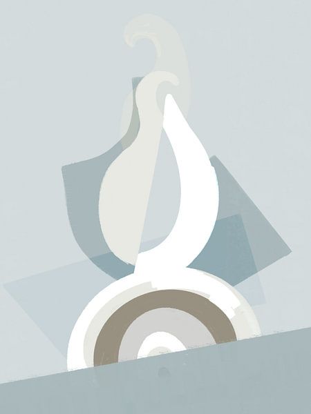 Picasso study gray III by FRESH Fine Art