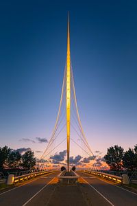 The Harp Brug, tussen Hoofddorp en Nieuw-Vennep van Henk Meijer Photography