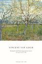 Vincent van Gogh - Boomgaard met abrikozenbloesems van Old Masters thumbnail