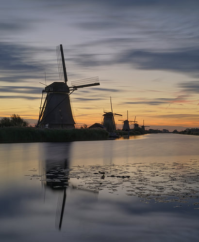 Kinderdijk, UNESCO-Weltkulturerbe – Niederlande