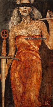 LADY OF JUSTICE van Jacqueline de Vries  'JAC Studio & Gallery'