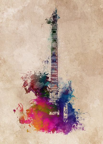 Guitar 40 music art #guitar #music by JBJart Justyna Jaszke