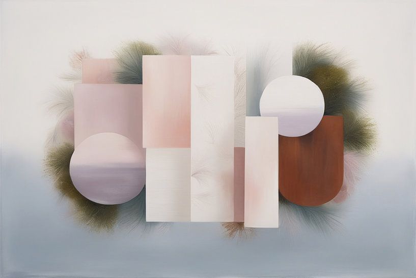 Soft shapes and minimalist lines by Art & Soul Creations