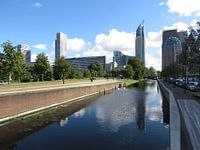 Uitzicht van de haagse torrens