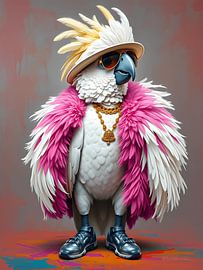 Kaketoe met attitude van Jolique Arte