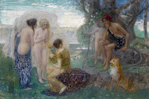 Het oordeel van Paris, Eduard Veith