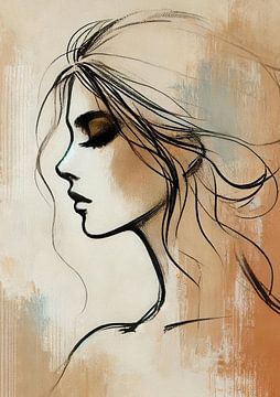 Innerlijke rust portret van Cynthia Vaders