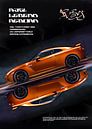Nissan GT-R R35 Poster van Ali Firdaus thumbnail