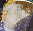 Gustav Klimt. Danae von 1000 Schilderijen Miniaturansicht