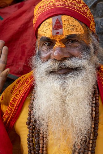 Sadhu (holy man) in Kathmandu - Nepal