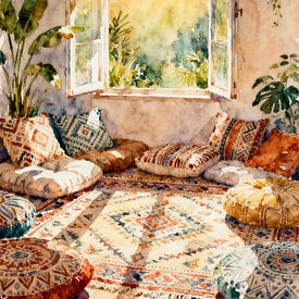 Von Henri Matisse inspirierter Ruheraum von Muhammad Ardian