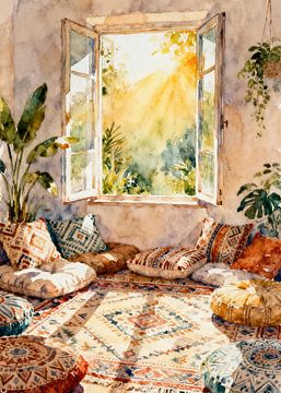 Von Henri Matisse inspirierter Ruheraum von Muhammad Ardian