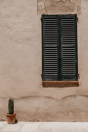 Mediterranean wall in Pollença, Mallorca by Funky Lemons