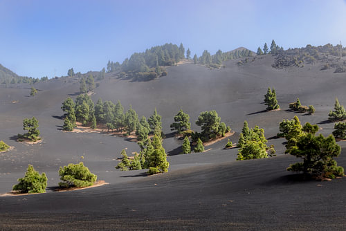 Landschaft am Vulkan Tajogaite
