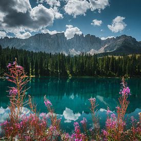 Lago di Carezza, Karersee van Harmen van der Vaart