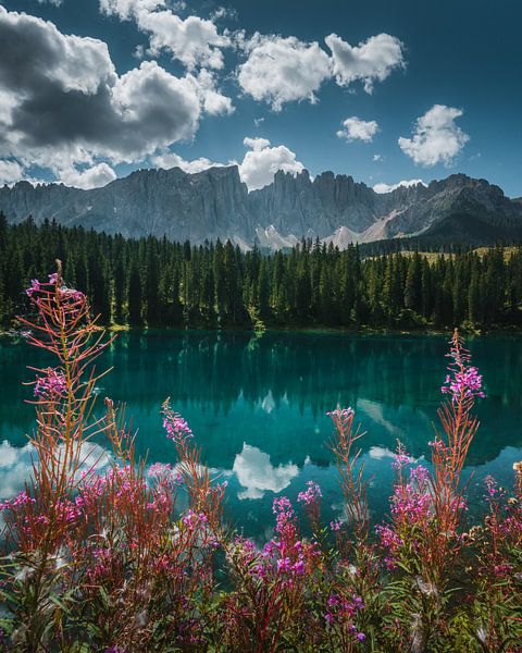 Lago di Carezza, Karersee by Harmen van der Vaart