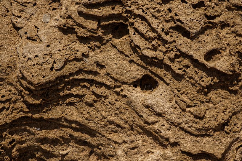 Erosion stone, abstract by Edith van Aken