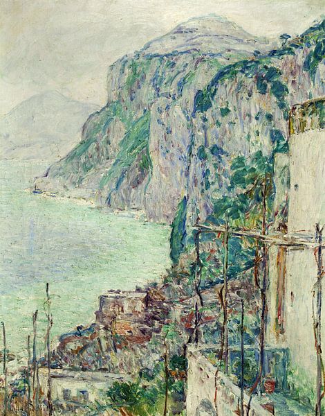 Childe Hassam,Capri, 1897 van finemasterpiece