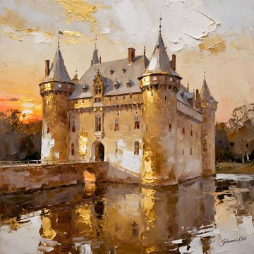 Château De Haar, Pays-Bas sur Johannas Art Creations