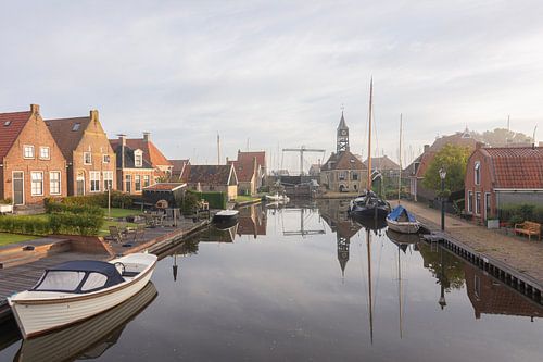 Nevel boven Hindeloopen