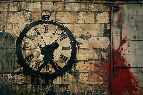 Vervagende Tijd Gemarkeerd door Bloed