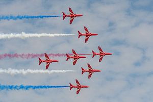 Royal Air Force Red Arrows. van Jaap van den Berg