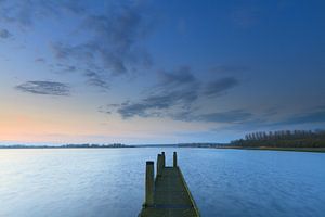 Het Lauwersmeer in de vroege ochtend van Niels Heinis