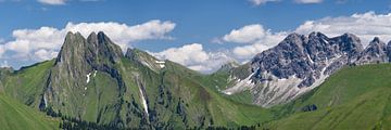 Höfats and Großer Wilder, Allgäu Alps by Walter G. Allgöwer