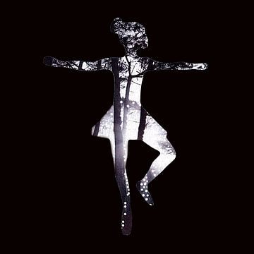 dansend transparant van Ingrid Melsfort