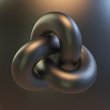  Escher Trefoil Knoten von Chrisjan Peterse