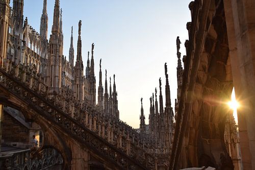toit du Duomo Santa Maria Nascente